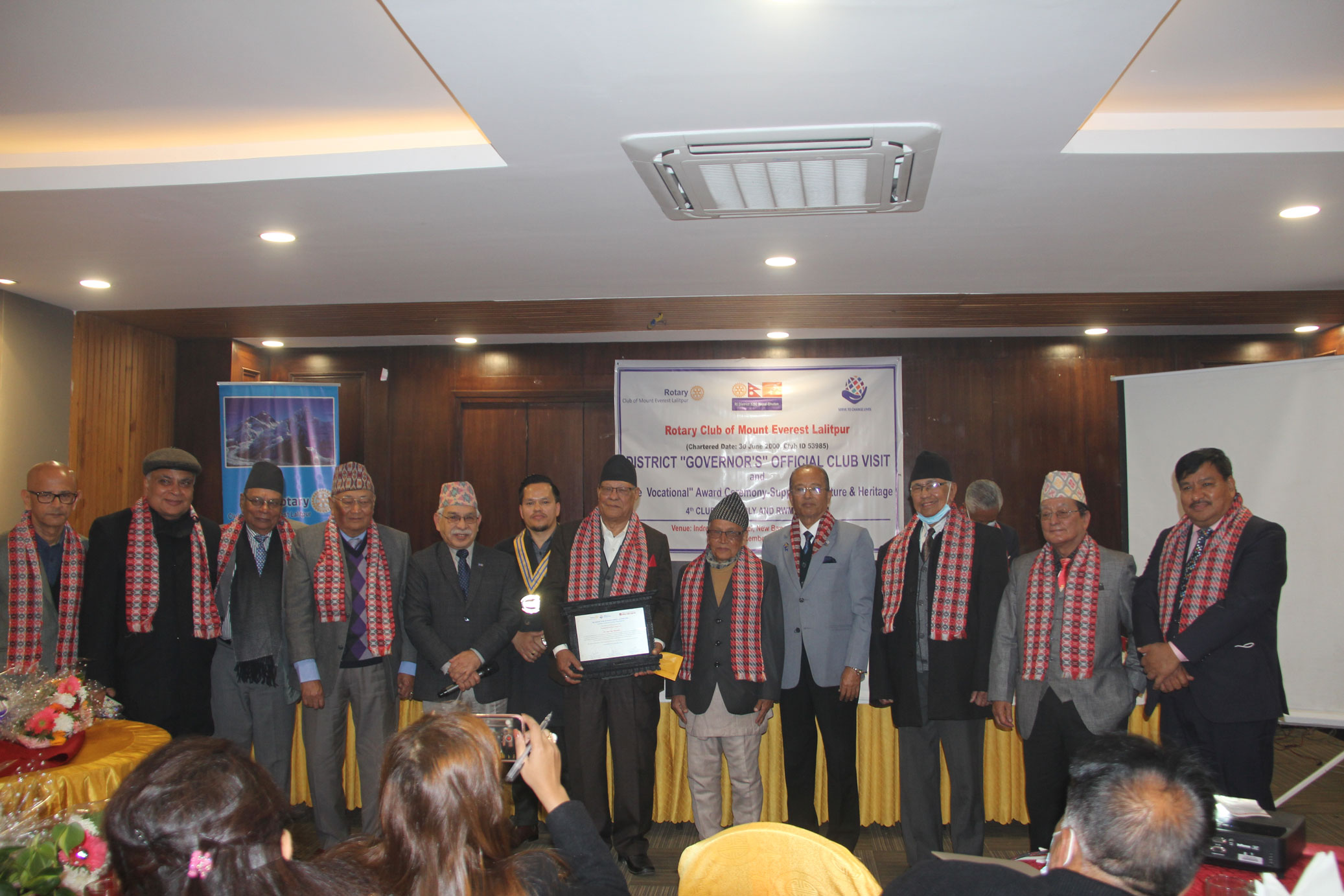 District Governor’s Official Club Visit